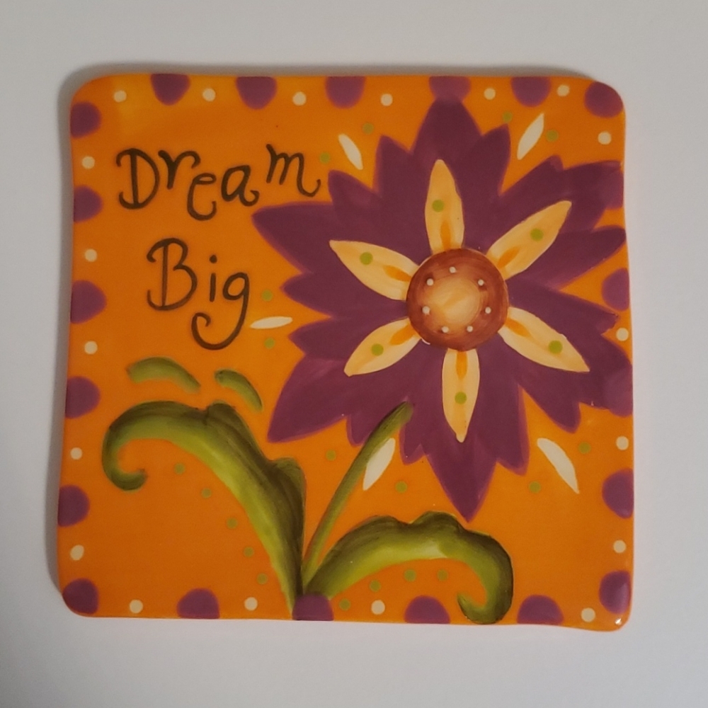 "Dream Big" Ceramic Tile